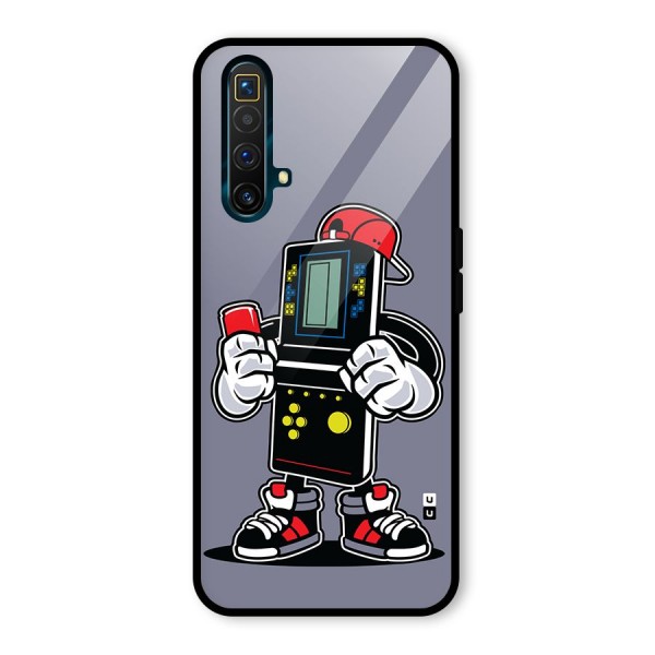 Retro Boy Glass Back Case for Realme X3 SuperZoom