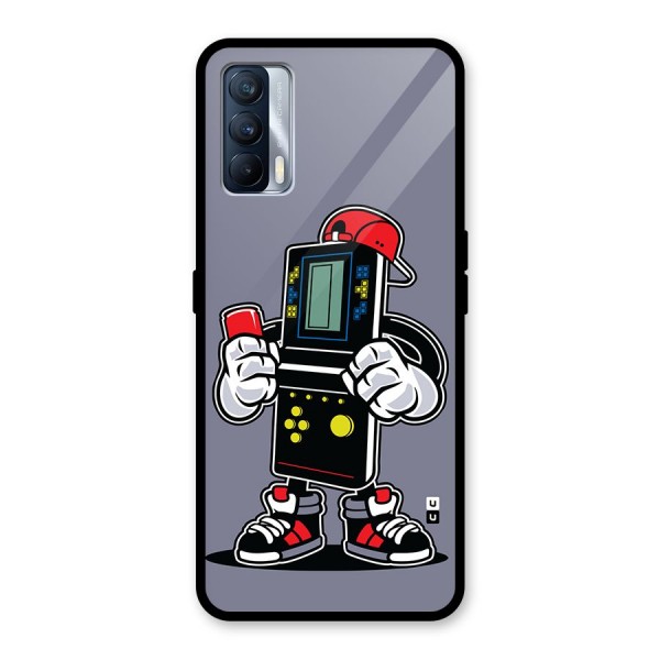 Retro Boy Glass Back Case for Realme X7