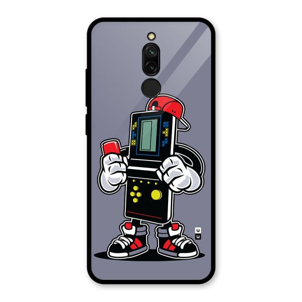 Retro Boy Glass Back Case for Redmi 8