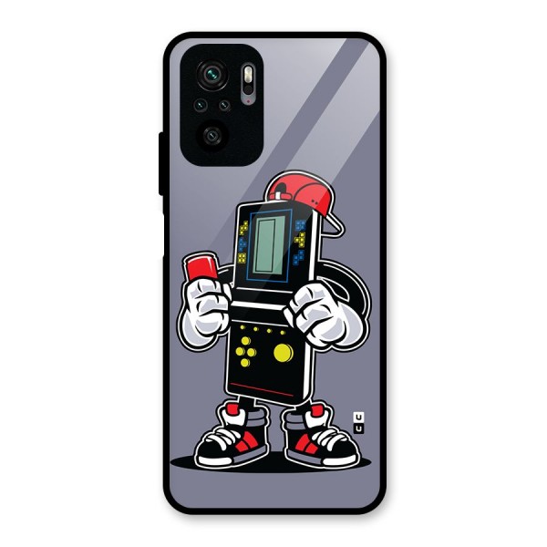 Retro Boy Glass Back Case for Redmi Note 10