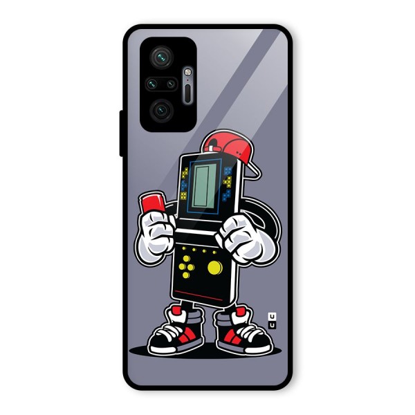 Retro Boy Glass Back Case for Redmi Note 10 Pro