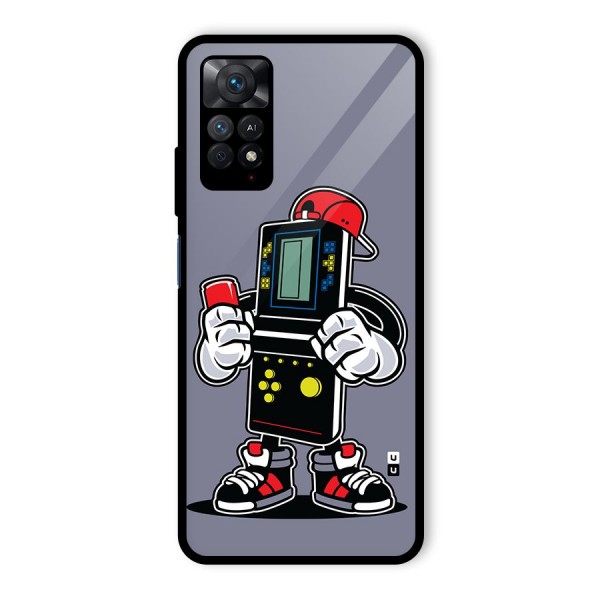 Retro Boy Glass Back Case for Redmi Note 11 Pro