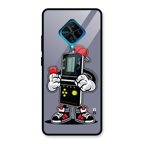 Retro Boy Glass Back Case for Vivo S1 Pro