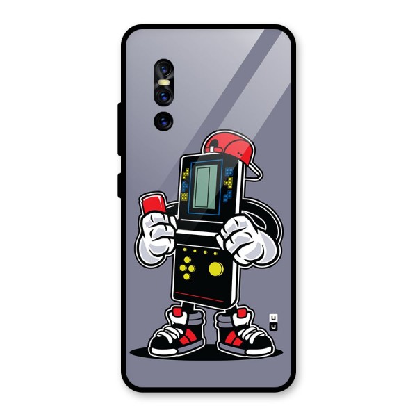 Retro Boy Glass Back Case for Vivo V15 Pro