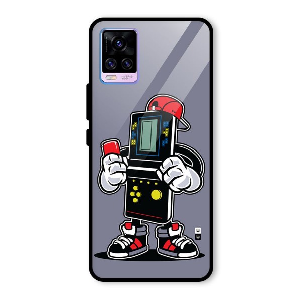 Retro Boy Glass Back Case for Vivo V20 Pro