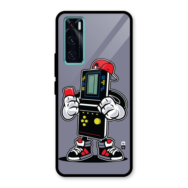 Retro Boy Glass Back Case for Vivo V20 SE