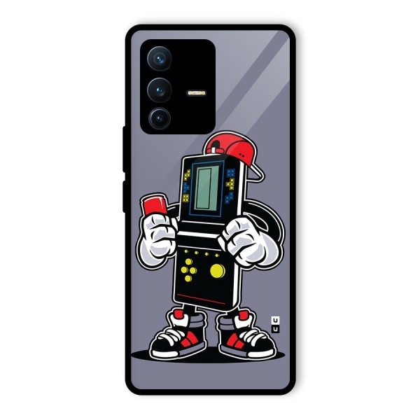 Retro Boy Glass Back Case for Vivo V23 Pro