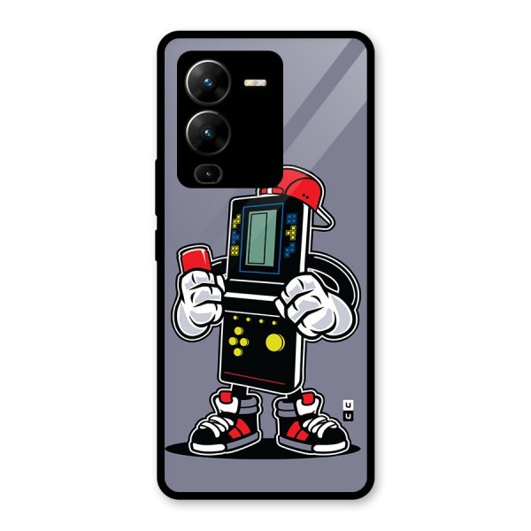 Retro Boy Glass Back Case for Vivo V25 Pro