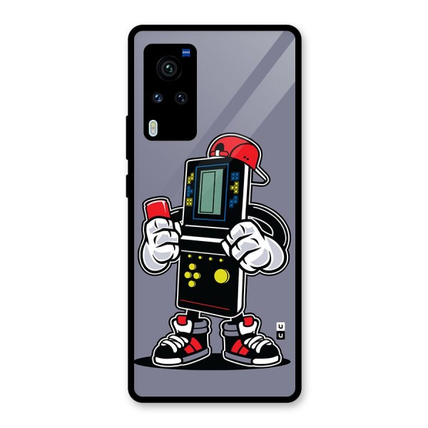 Retro Boy Glass Back Case for Vivo X60 Pro