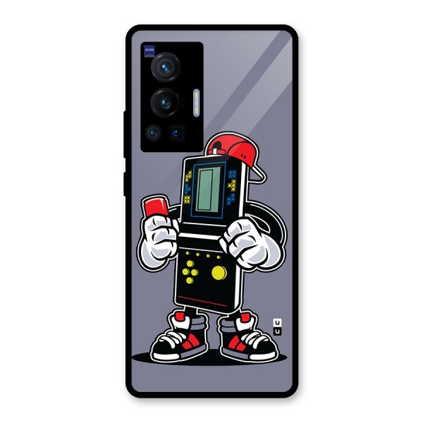 Retro Boy Glass Back Case for Vivo X70 Pro