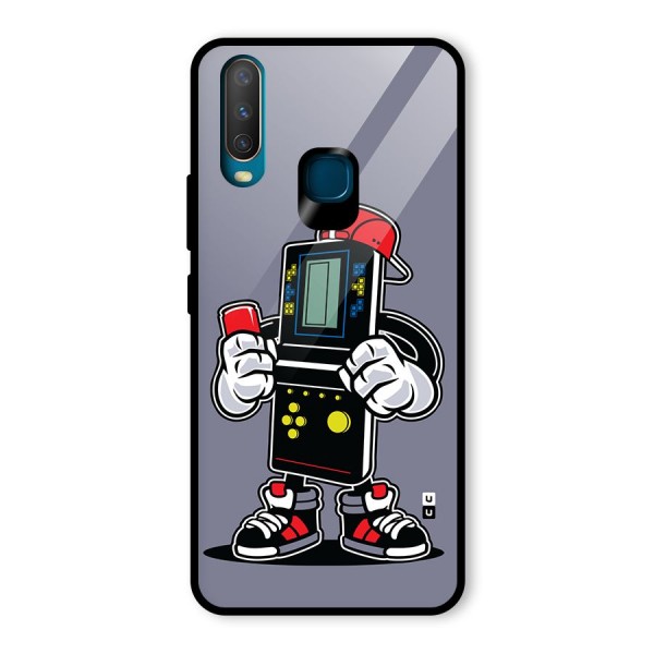 Retro Boy Glass Back Case for Vivo Y12