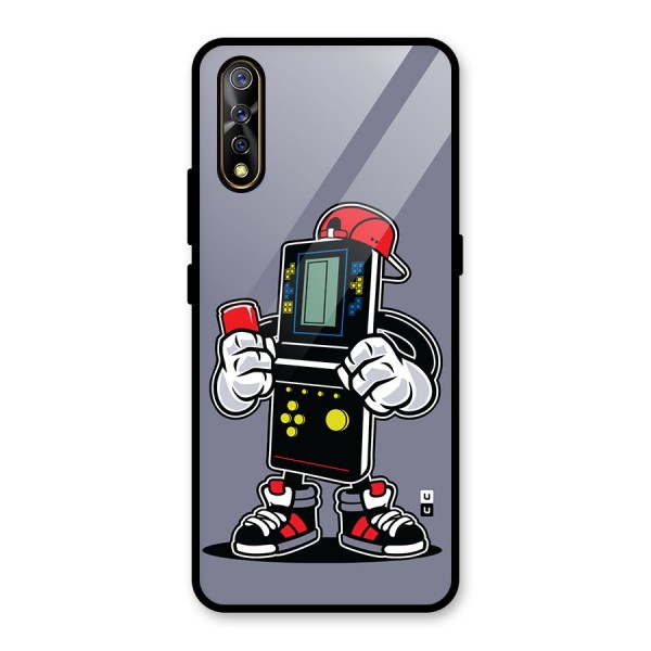 Retro Boy Glass Back Case for Vivo Z1x