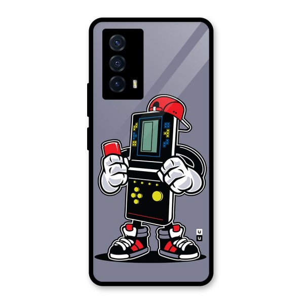 Retro Boy Glass Back Case for Vivo iQOO Z5