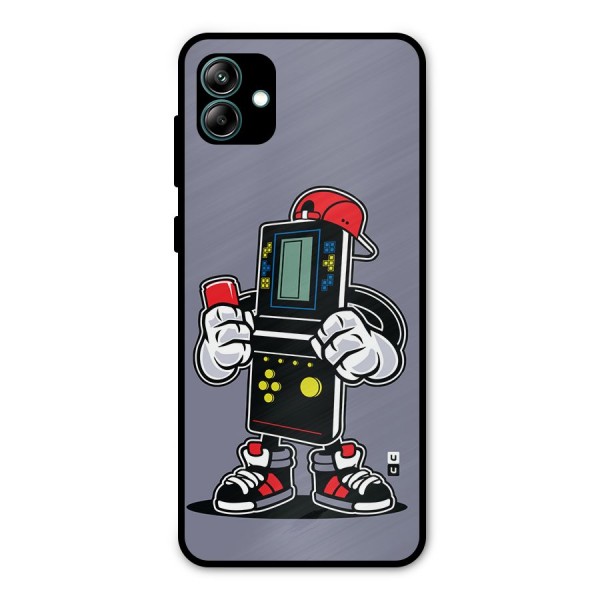 Retro Boy Metal Back Case for Galaxy A04