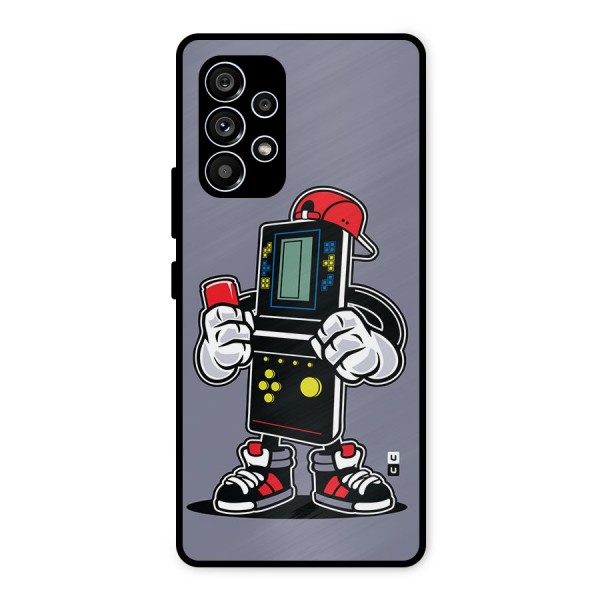 Retro Boy Metal Back Case for Galaxy A53 5G