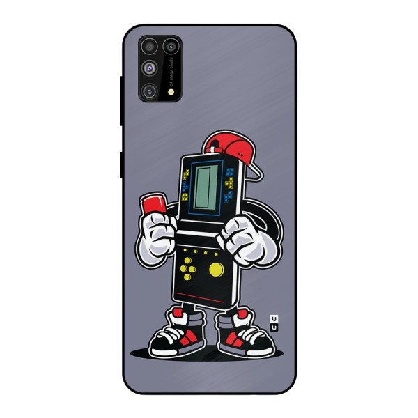 Retro Boy Metal Back Case for Galaxy F41