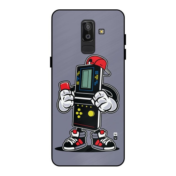 Retro Boy Metal Back Case for Galaxy J8