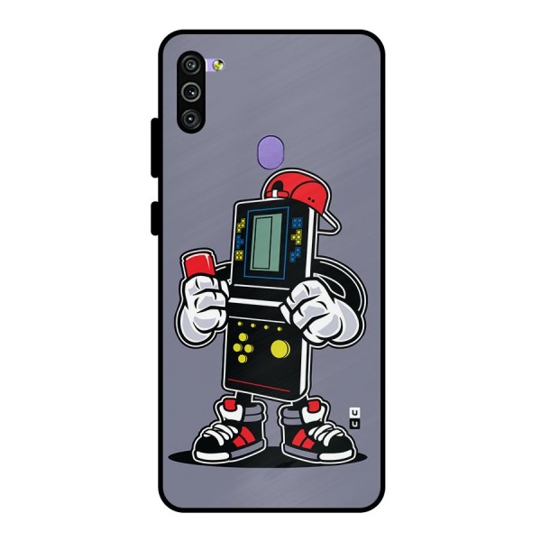 Retro Boy Metal Back Case for Galaxy M11