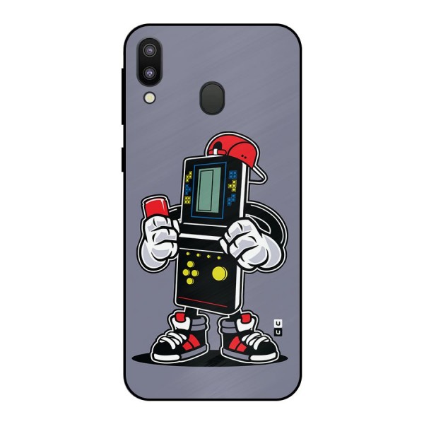 Retro Boy Metal Back Case for Galaxy M20