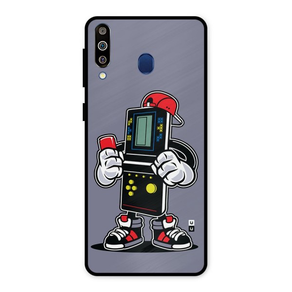 Retro Boy Metal Back Case for Galaxy M30