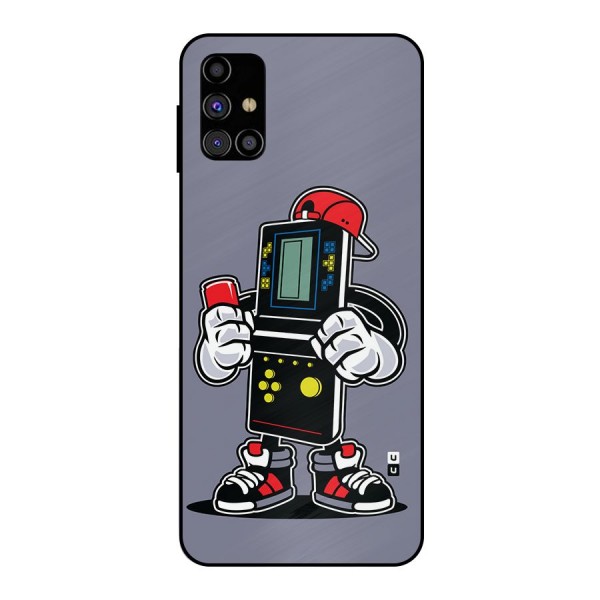 Retro Boy Metal Back Case for Galaxy M31s