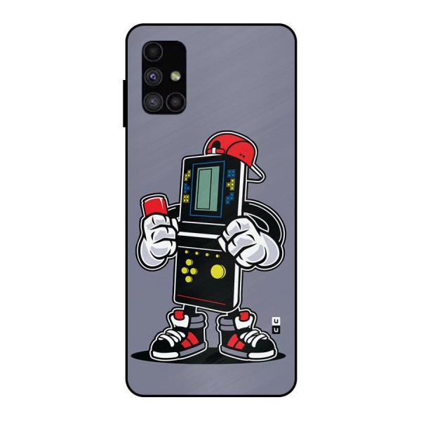 Retro Boy Metal Back Case for Galaxy M51