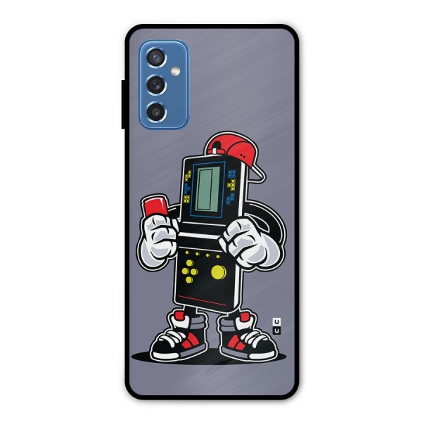 Retro Boy Metal Back Case for Galaxy M52 5G