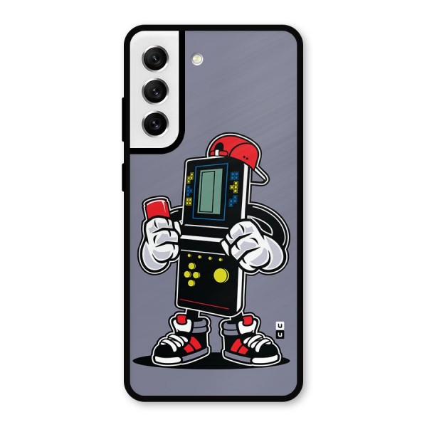 Retro Boy Metal Back Case for Galaxy S21 FE 5G