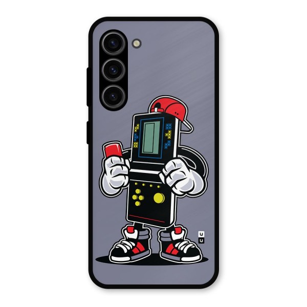 Retro Boy Metal Back Case for Galaxy S23