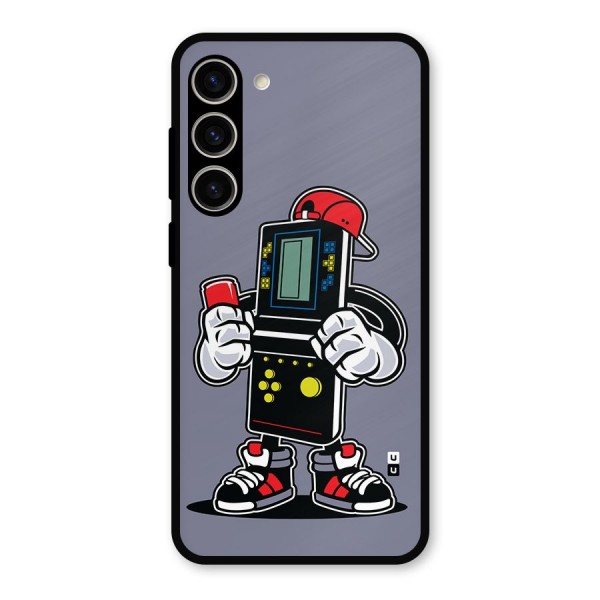 Retro Boy Metal Back Case for Galaxy S23 Plus