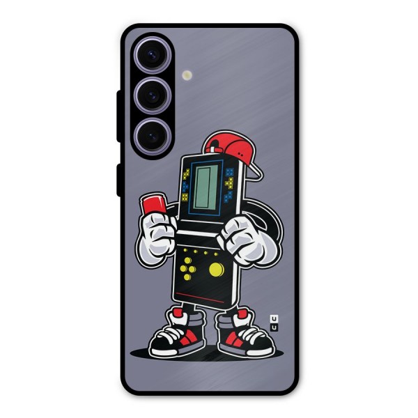 Retro Boy Metal Back Case for Galaxy S24