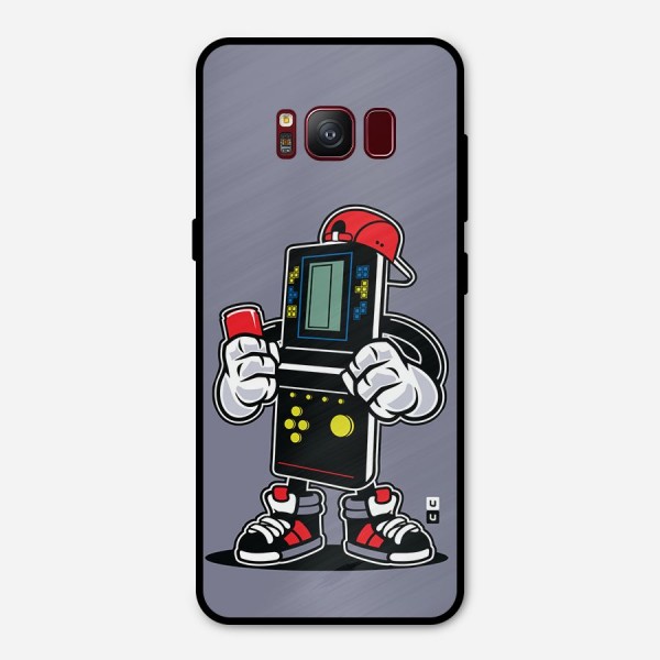 Retro Boy Metal Back Case for Galaxy S8