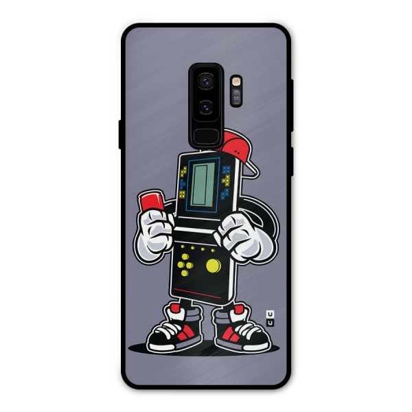 Retro Boy Metal Back Case for Galaxy S9 Plus