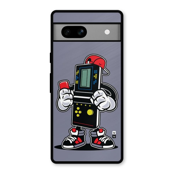 Retro Boy Metal Back Case for Google Pixel 7a