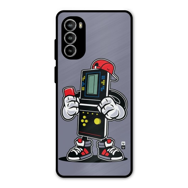 Retro Boy Metal Back Case for Moto G52