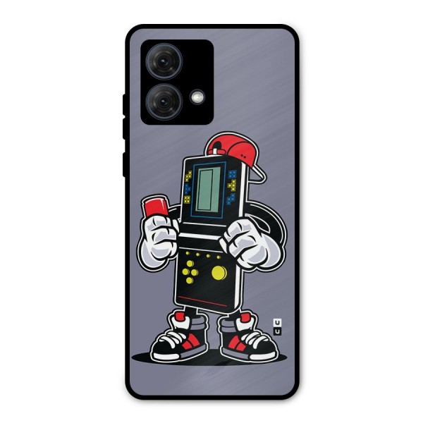 Retro Boy Metal Back Case for Moto G84