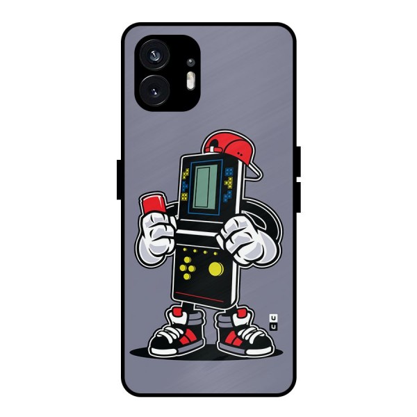 Retro Boy Metal Back Case for Nothing Phone 2