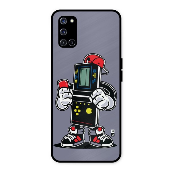 Retro Boy Metal Back Case for Oppo A52