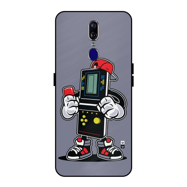 Retro Boy Metal Back Case for Oppo F11