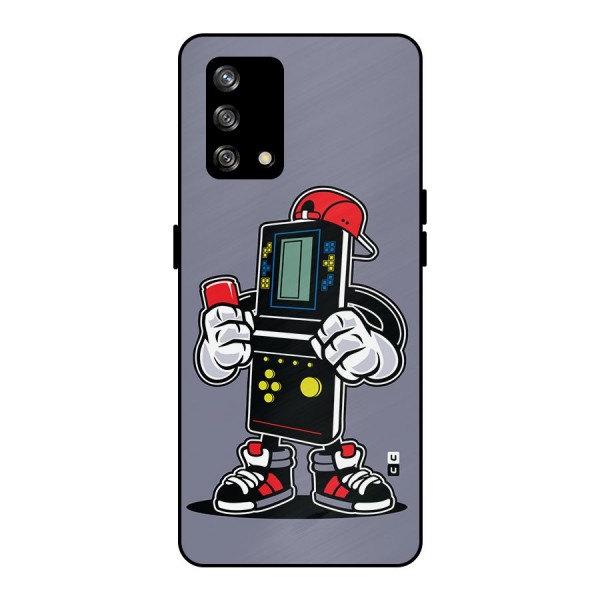 Retro Boy Metal Back Case for Oppo F19