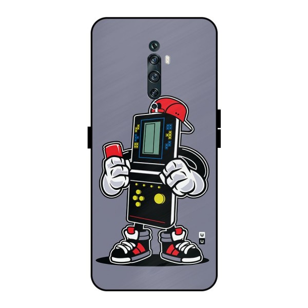 Retro Boy Metal Back Case for Oppo Reno2 Z