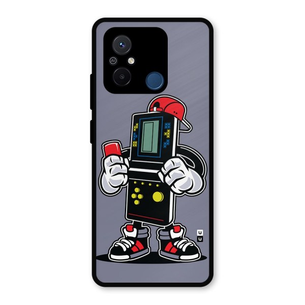 Retro Boy Metal Back Case for Poco C55