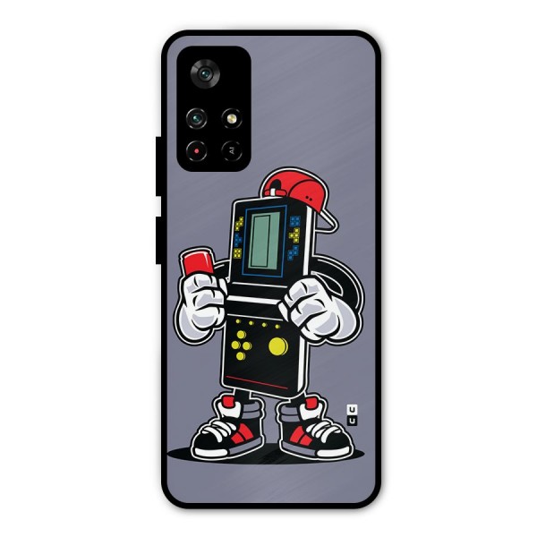 Retro Boy Metal Back Case for Poco M4 Pro 5G