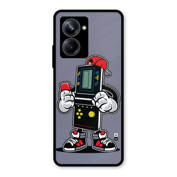 Retro Boy Metal Back Case for Realme 10 Pro