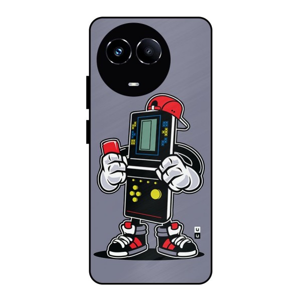 Retro Boy Metal Back Case for Realme 11X