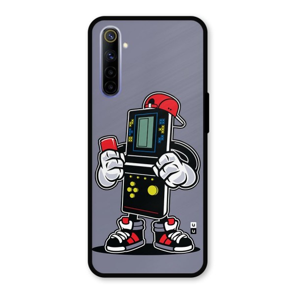 Retro Boy Metal Back Case for Realme 6