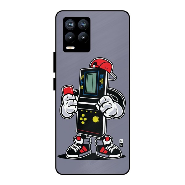 Retro Boy Metal Back Case for Realme 8