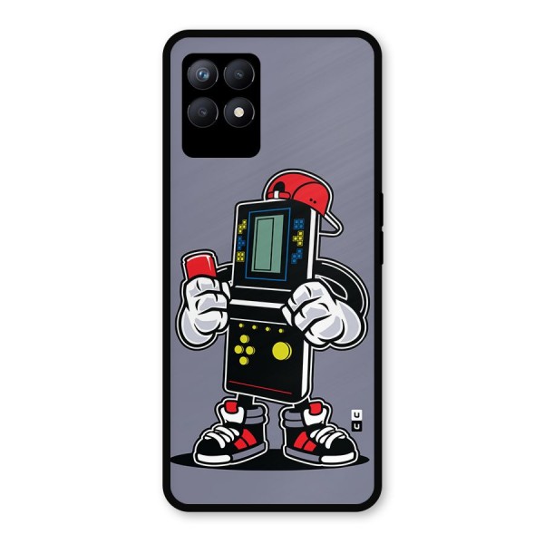 Retro Boy Metal Back Case for Realme 8i