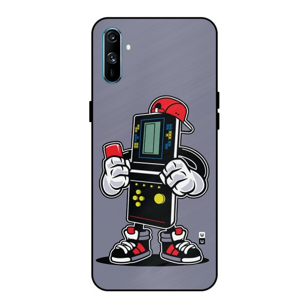 Retro Boy Metal Back Case for Realme C3