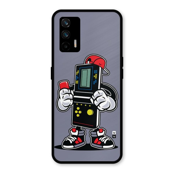 Retro Boy Metal Back Case for Realme X7 Max